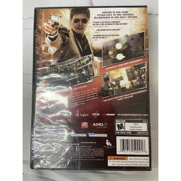 PC John Woo Presents Stranglehold (New & Sealed) - Picture 2 of 2